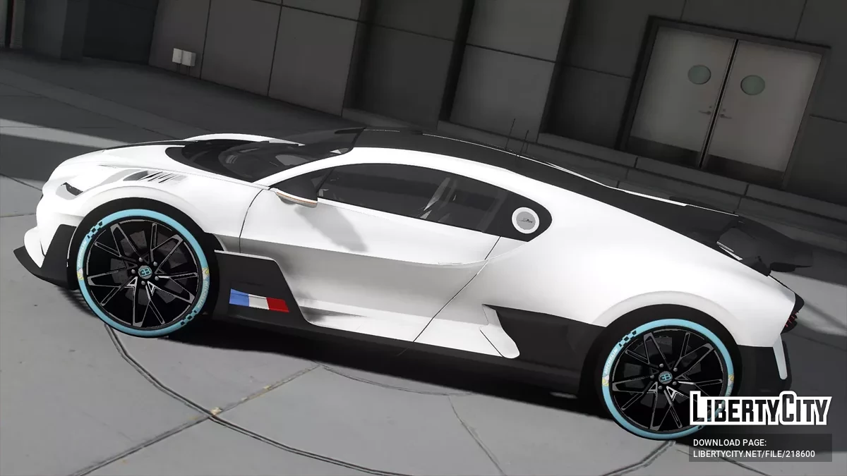 2019 Bugatti Divo Tanpa Tanda / GTA 5