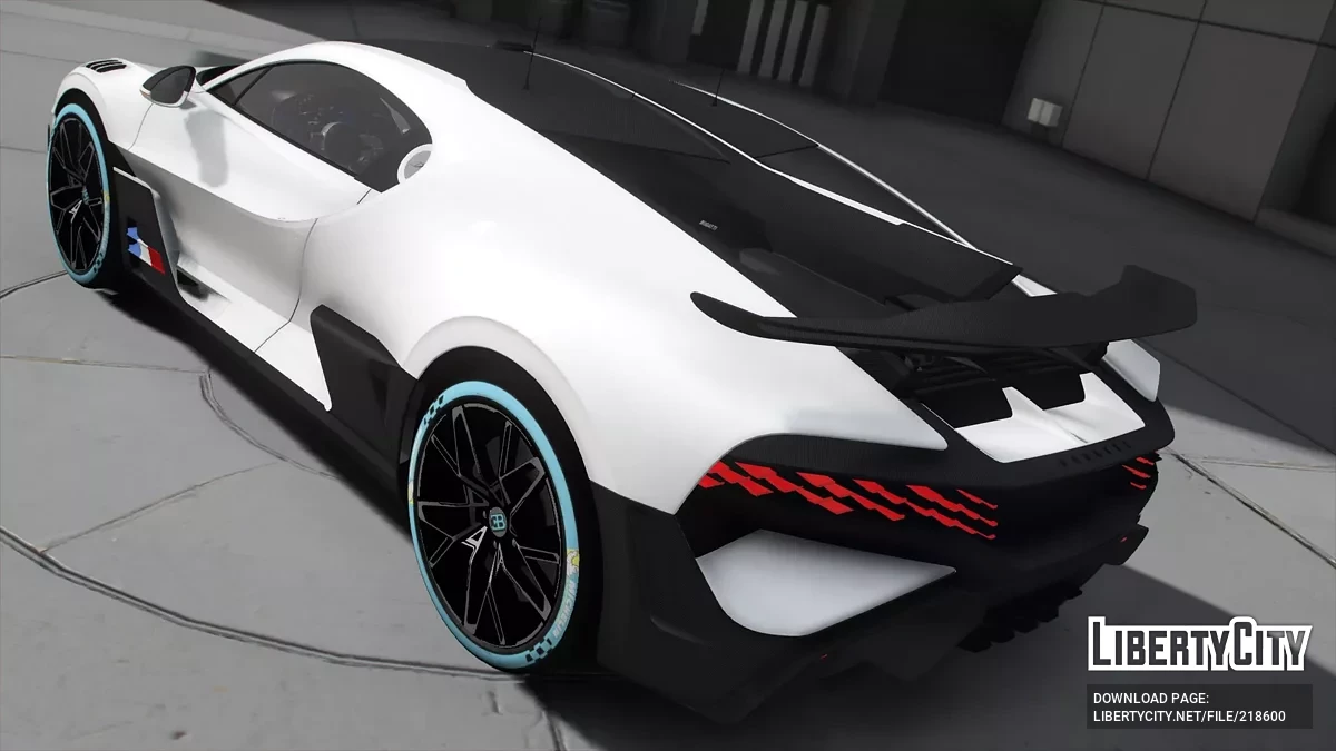 2019 Bugatti Divo Tanpa Tanda / GTA 5