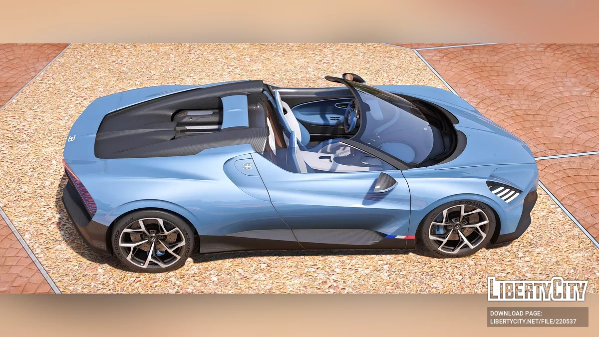 2023 Bugatti Mistral / GTA 5