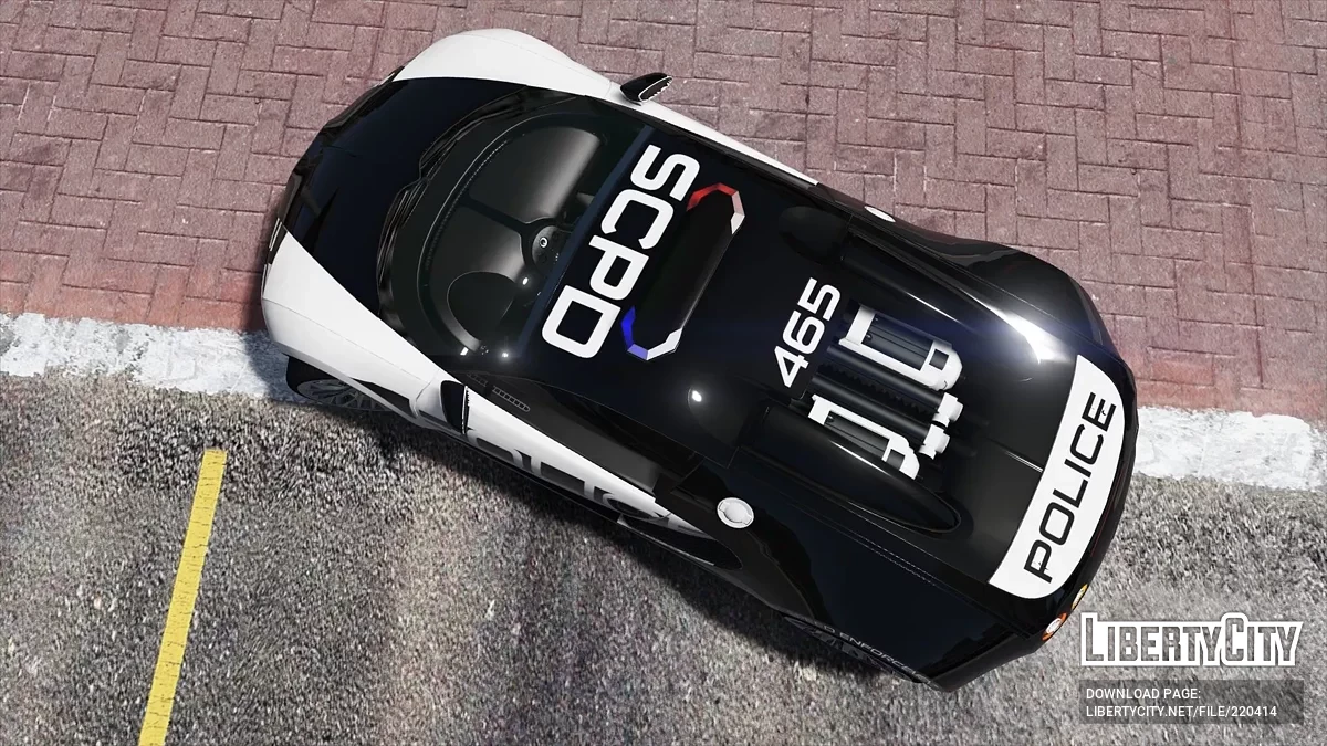 Bugatti Veyron | Hot Pursuit Police / GTA 5
