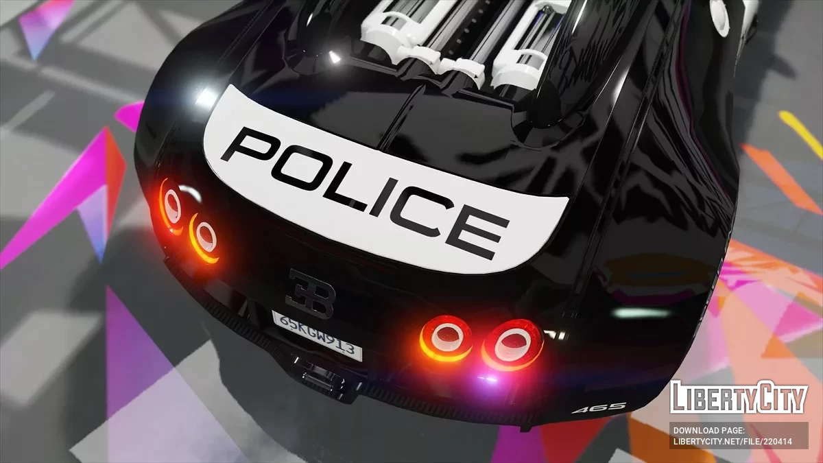 Bugatti Veyron | Hot Pursuit Police / GTA 5