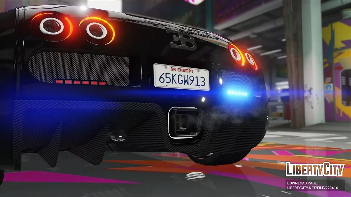 Bugatti Veyron | Hot Pursuit Police / GTA 5