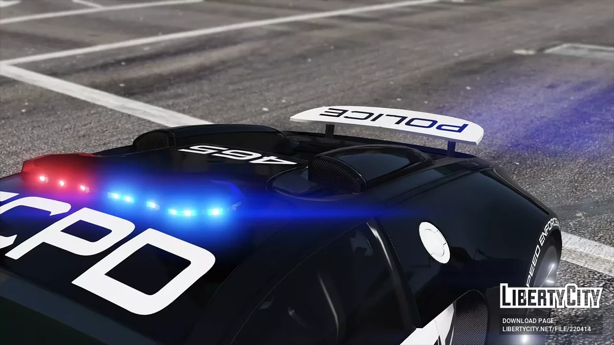 Bugatti Veyron | Hot Pursuit Police / GTA 5