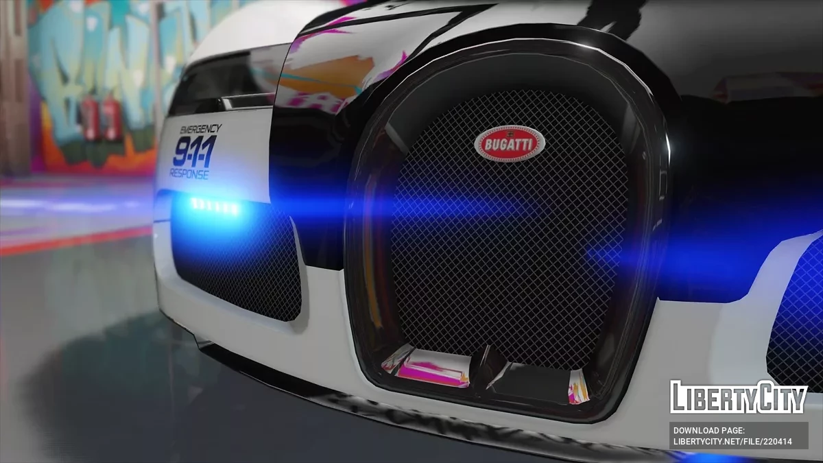 Bugatti Veyron | Hot Pursuit Police / GTA 5