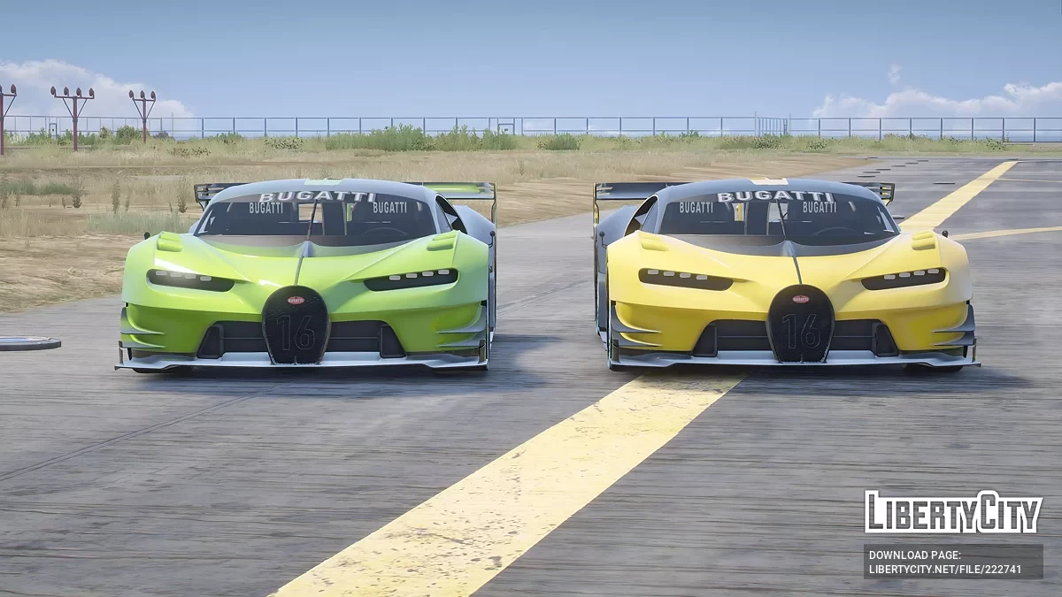 Bugatti Vision Gran Turismo v1.0 / GTA 5