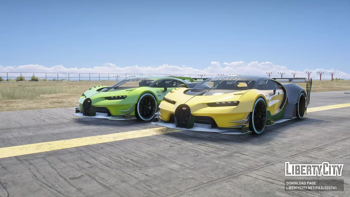 Bugatti Vision Gran Turismo v1.0 / GTA 5