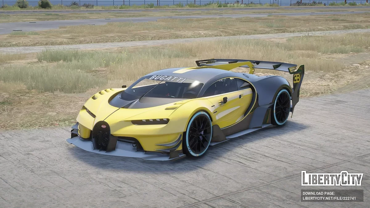 Bugatti Vision Gran Turismo v1.0 / GTA 5