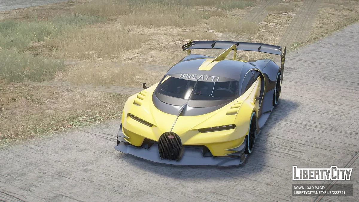 Bugatti Vision Gran Turismo v1.0 / GTA 5