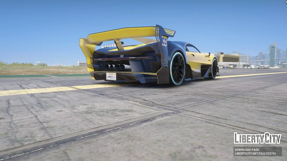 Bugatti Vision Gran Turismo v1.0 / GTA 5