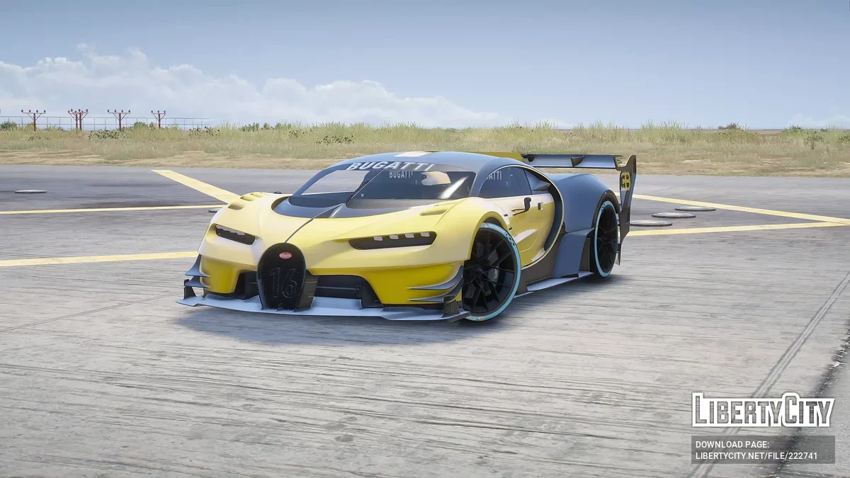 Bugatti Vision Gran Turismo v1.0 / GTA 5