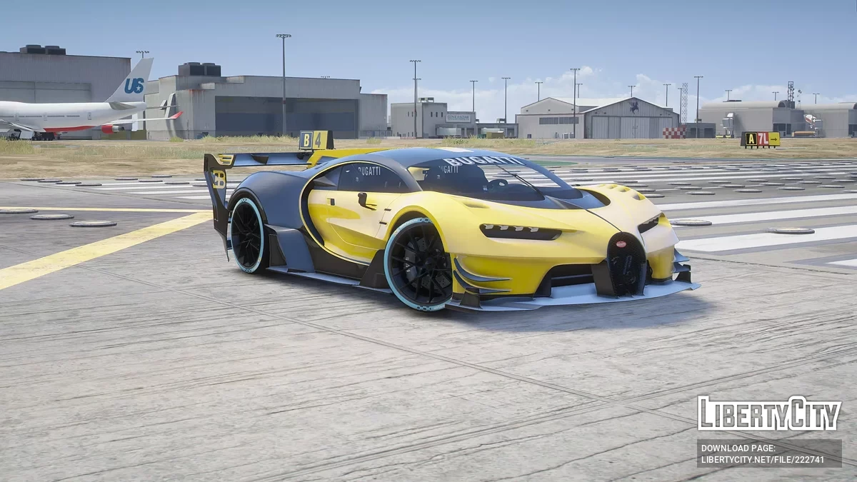 Bugatti Vision Gran Turismo v1.0 / GTA 5
