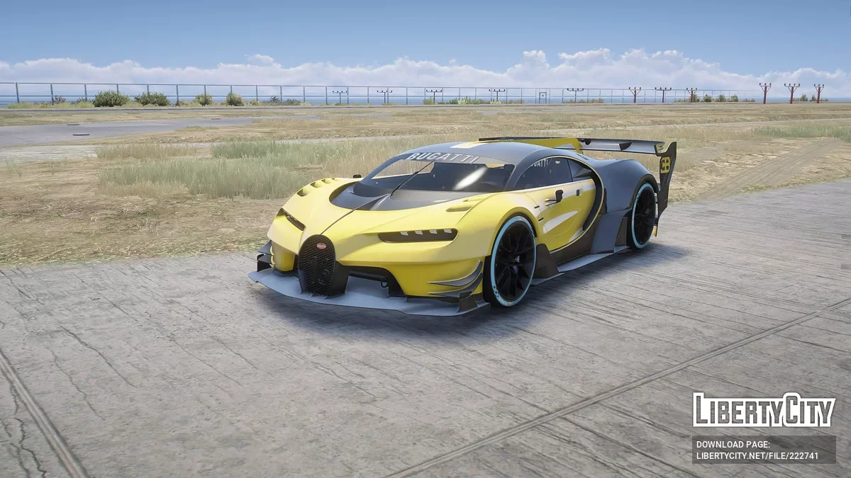 Bugatti Vision Gran Turismo v1.0 / GTA 5