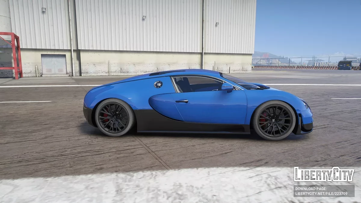 布加迪威龙 16.4 Super Sport v1.0 / GTA 5