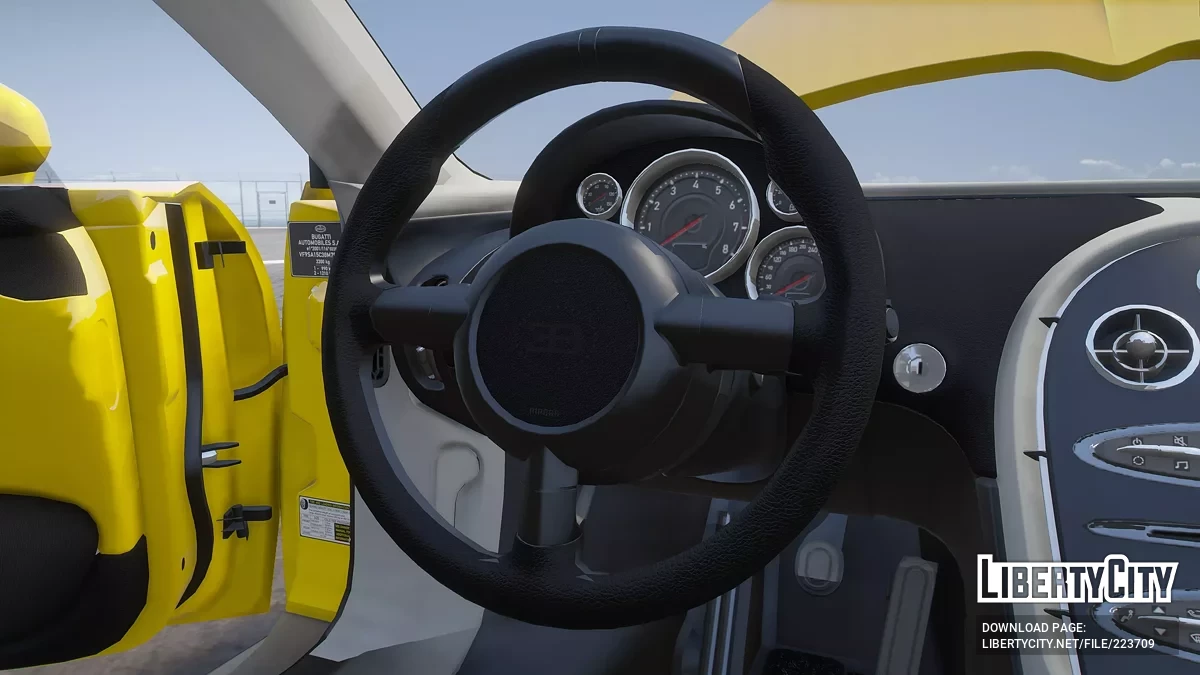 布加迪威龙 16.4 Super Sport v1.0 / GTA 5