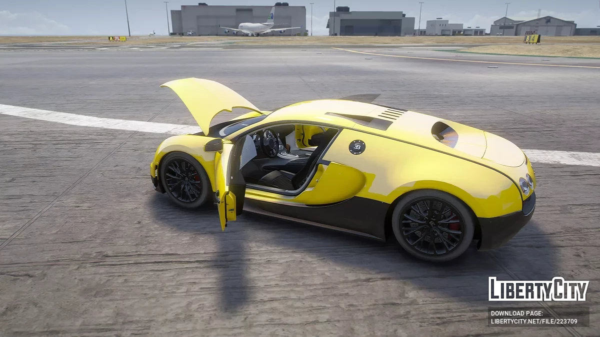 布加迪威龙 16.4 Super Sport v1.0 / GTA 5