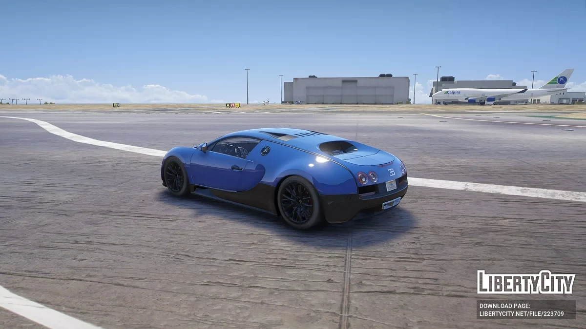 布加迪威龙 16.4 Super Sport v1.0 / GTA 5