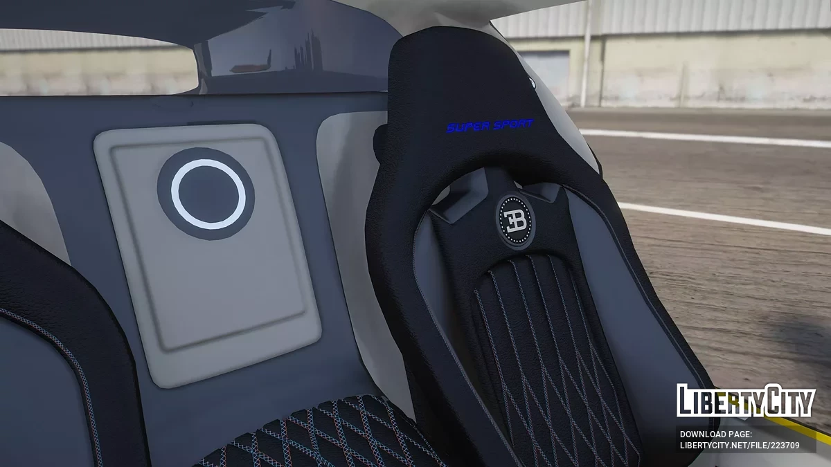 布加迪威龙 16.4 Super Sport v1.0 / GTA 5
