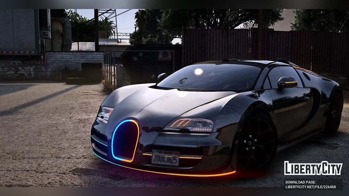 Bugatti Veyron GL Özelleştirmeleri / GTA 5