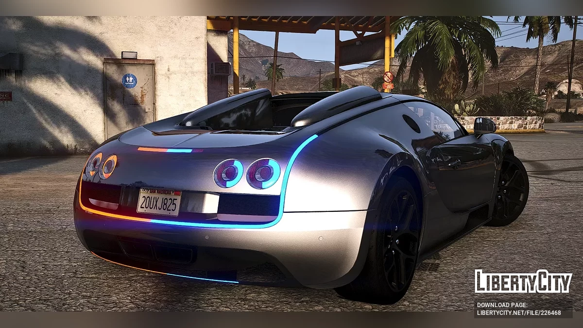 Bugatti Veyron GL Özelleştirmeleri / GTA 5