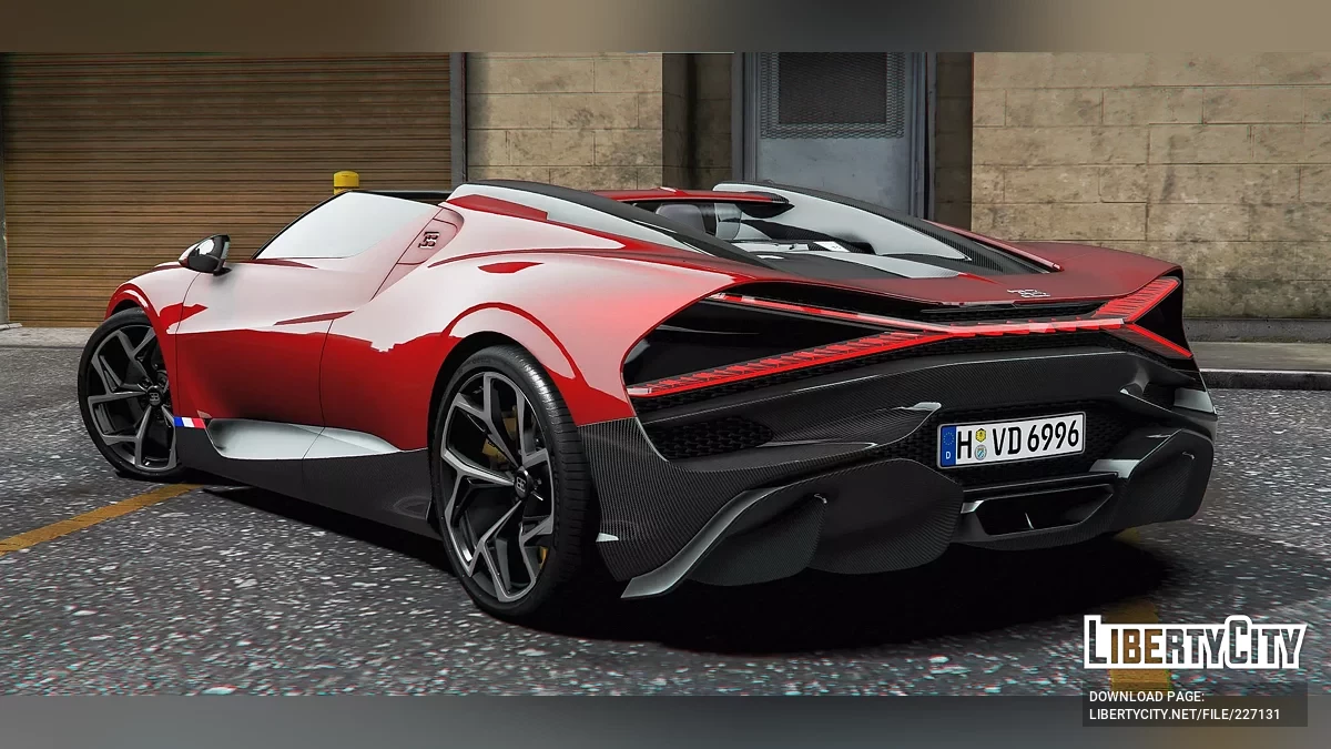Bugatti W16 Mistral 2023 / GTA 5