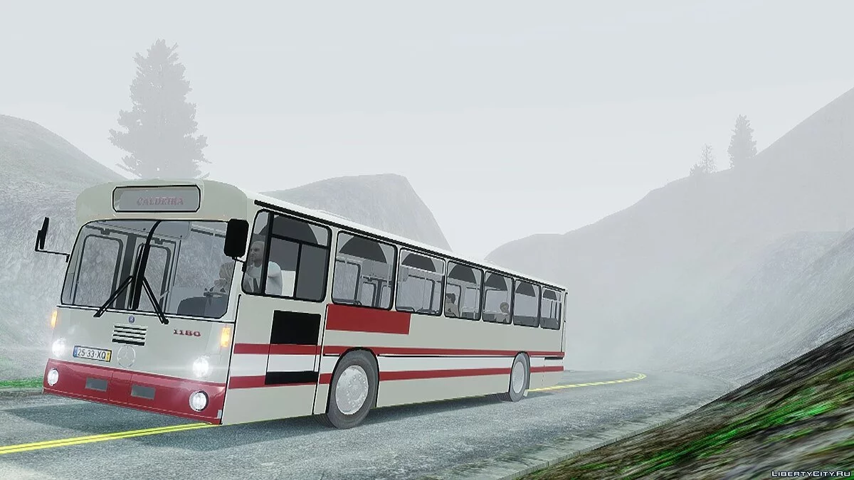 Rodoeste Mercedes Benz O305 PT Bus Mod / GTA 5