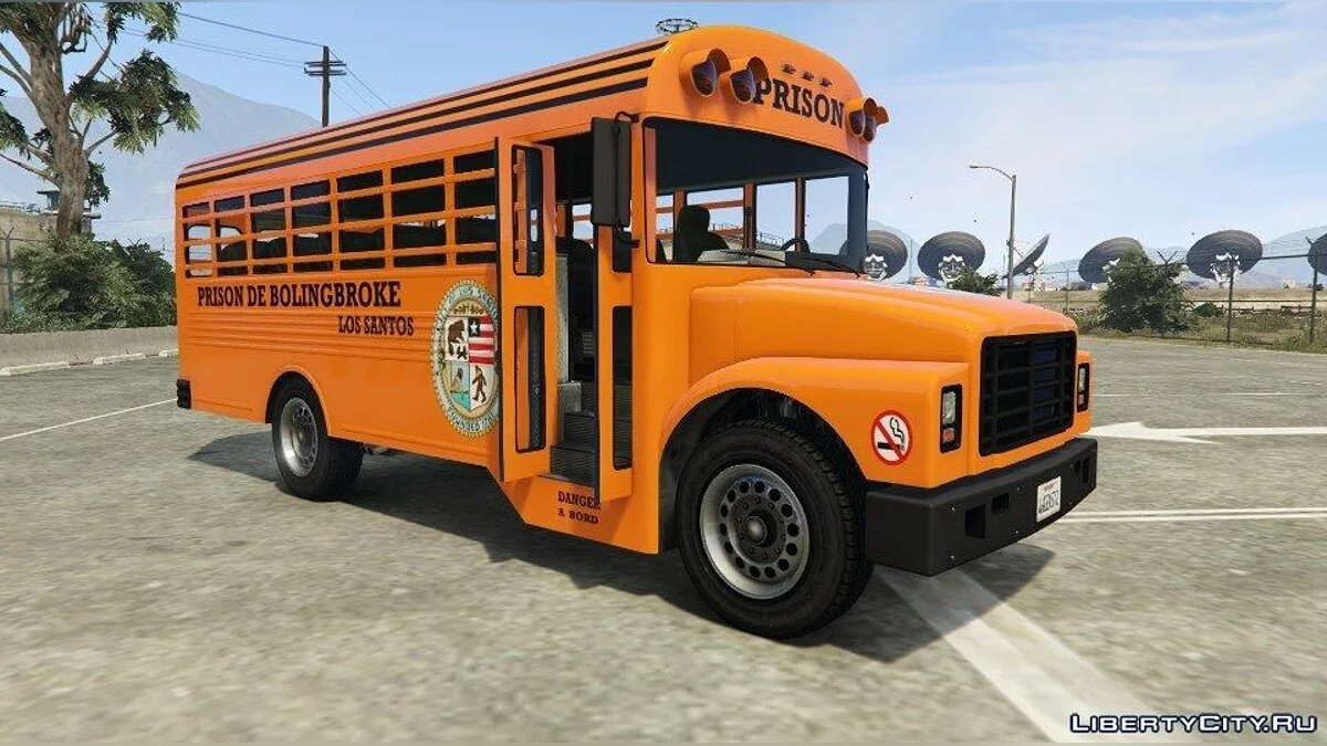 Prison Bus 4K / GTA 5