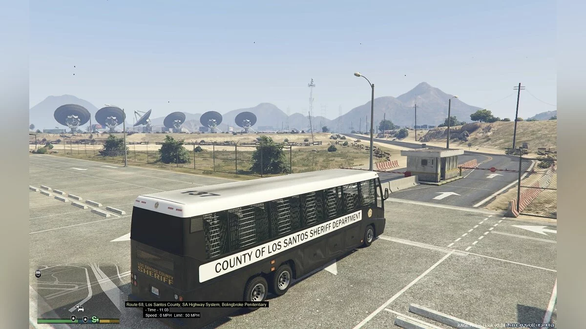 Coach Police Bus [Template] 1.0 / GTA 5