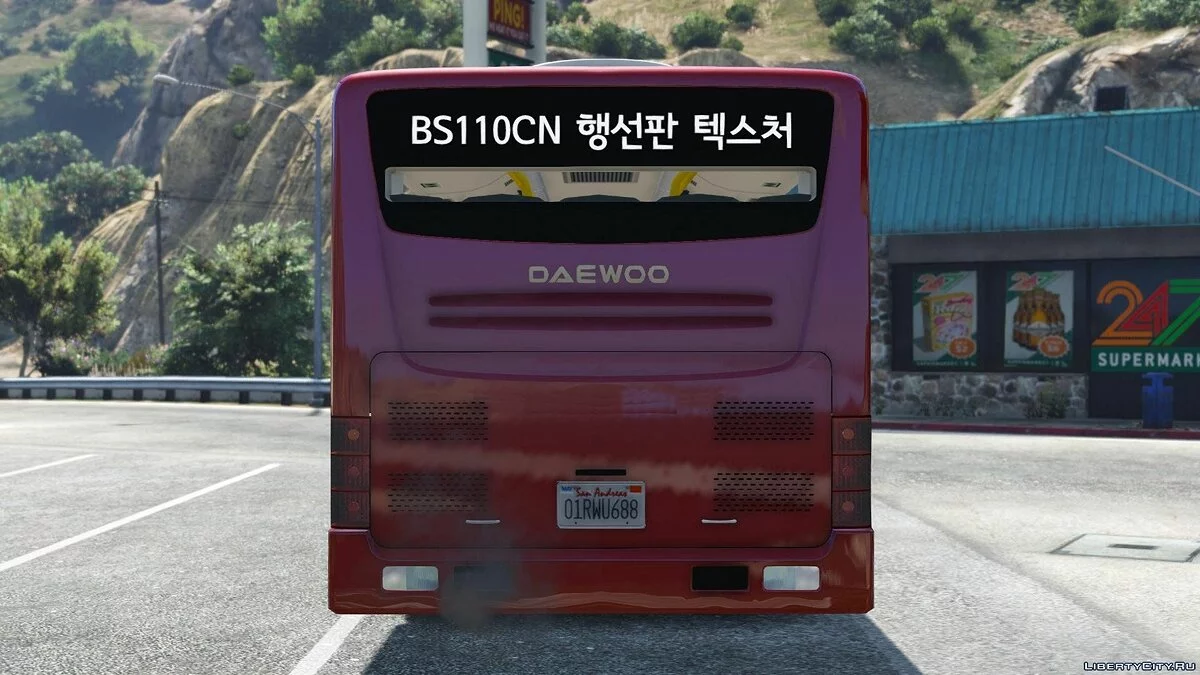 Daewoo BS110CN Bus [Add-On / Replace] Final / GTA 5