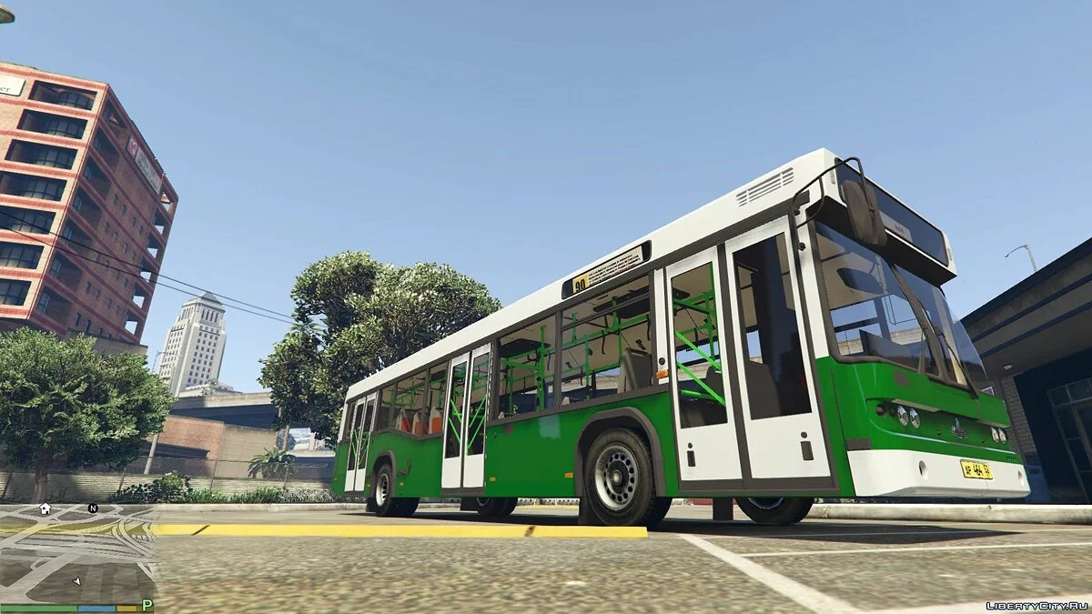 МАЗ (MAZ) 5295 Bus 1.8 / GTA 5