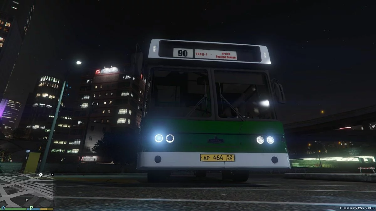 МАЗ (MAZ) 5295 Bus 1.8 / GTA 5