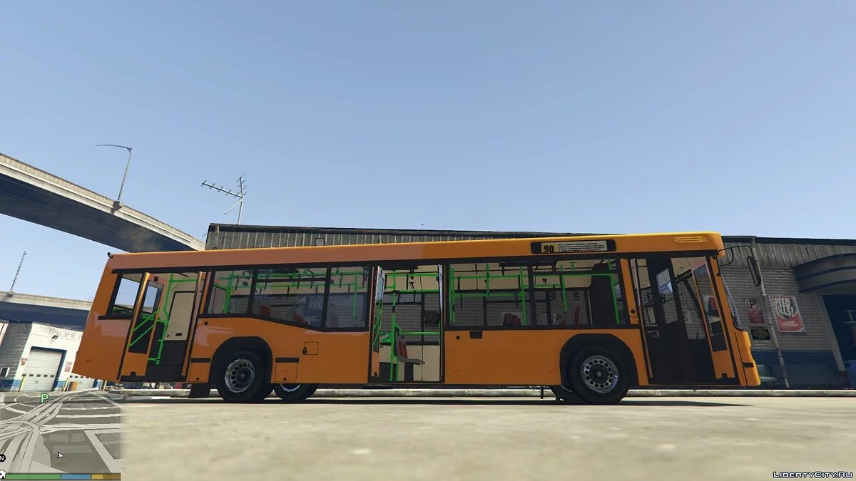 МАЗ (MAZ) 5295 Bus 1.8 / GTA 5