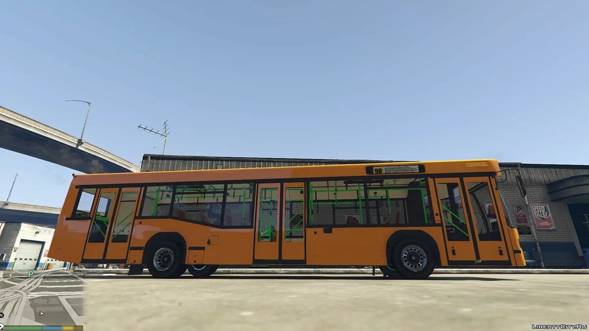 МАЗ (MAZ) 5295 Bus 1.8 / GTA 5