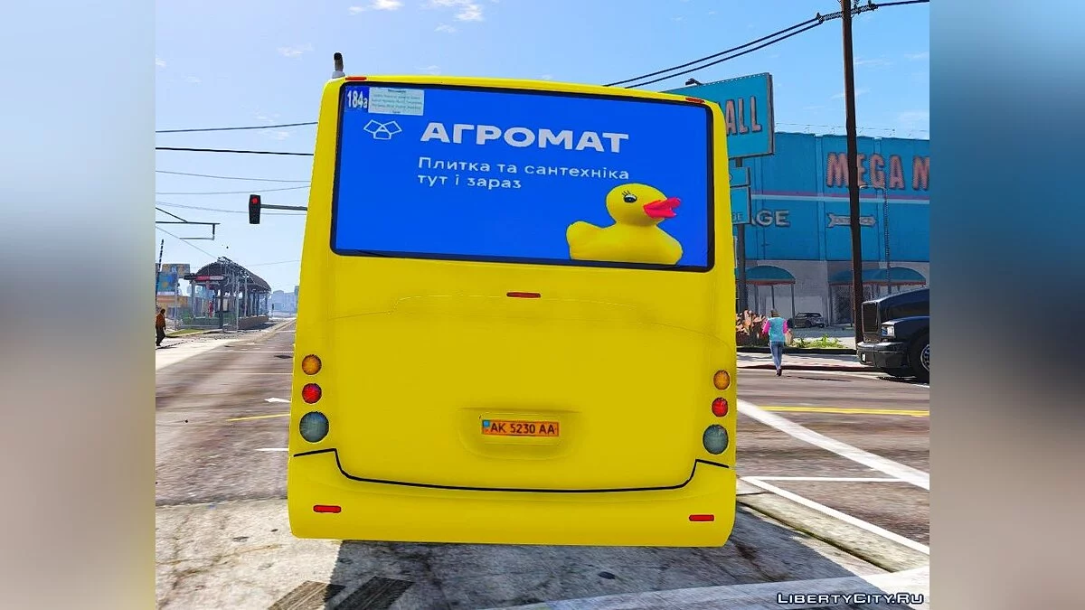 Taxi Route Lviv City 1.0 / GTA 5