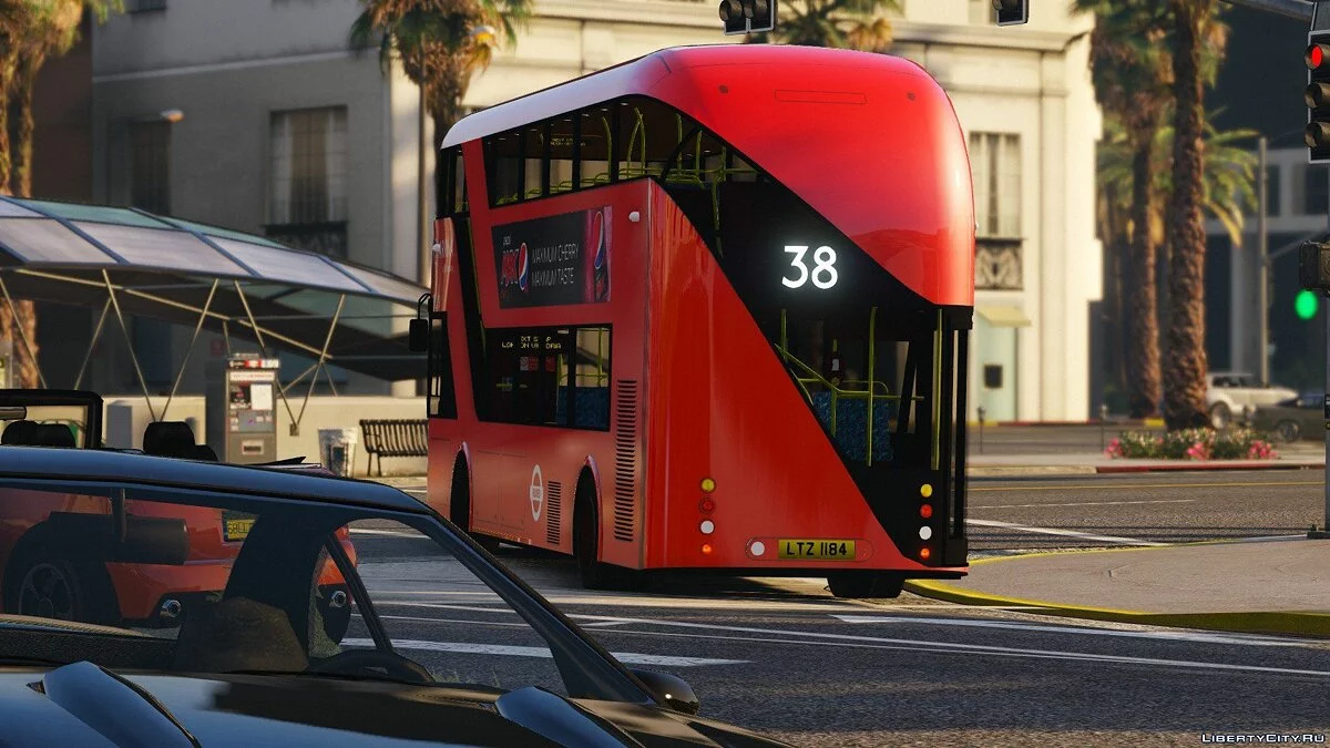 Новий автобус для Лондона (Borismaster) [TEMPLATE] 1.1 / GTA 5