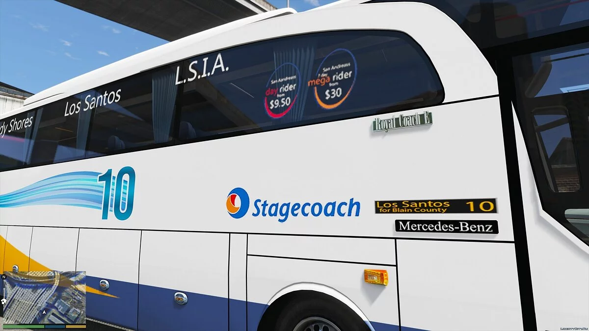 حافلة Stagecoach 1.0 / جي تي أي 5
