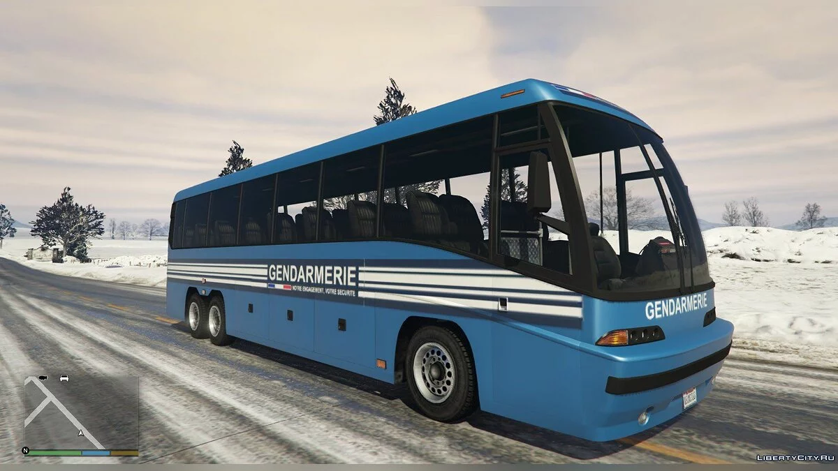 National Gendarmerie Bus [Replace] / GTA 5
