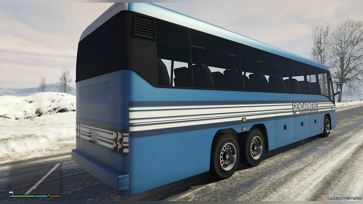 National Gendarmerie Bus [Replace] / GTA 5