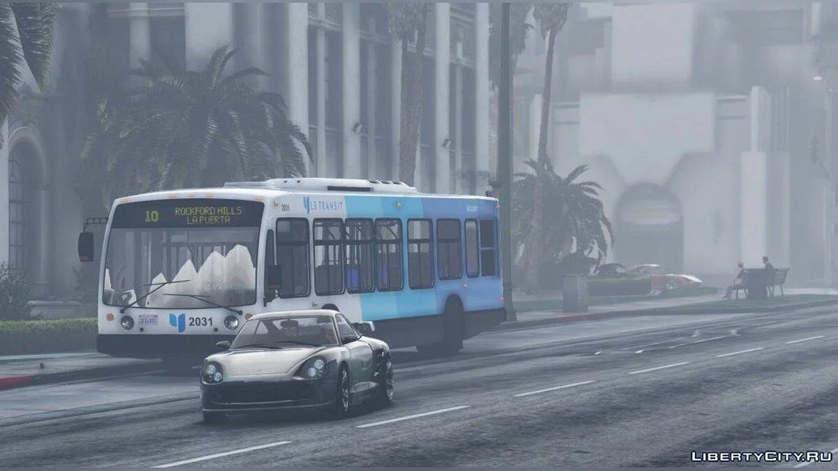 Transporte YRT Basado en LS 2da Generación Novabus LFS 1.0 / GTA 5