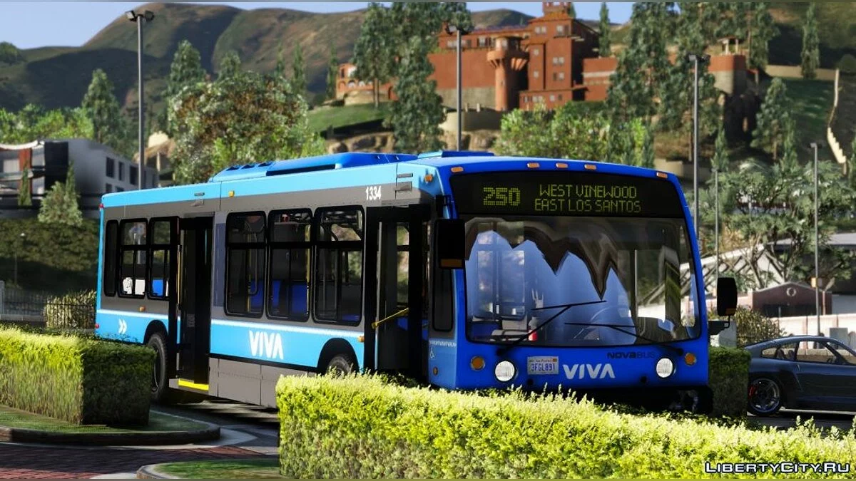 Transporte YRT Basado en LS 2da Generación Novabus LFS 1.0 / GTA 5