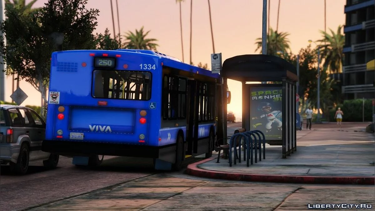 Transporte YRT Basado en LS 2da Generación Novabus LFS 1.0 / GTA 5