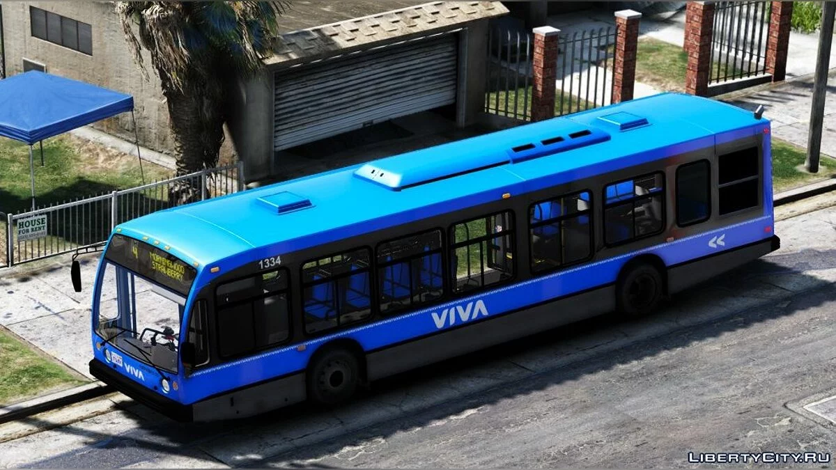 Transporte YRT Basado en LS 2da Generación Novabus LFS 1.0 / GTA 5