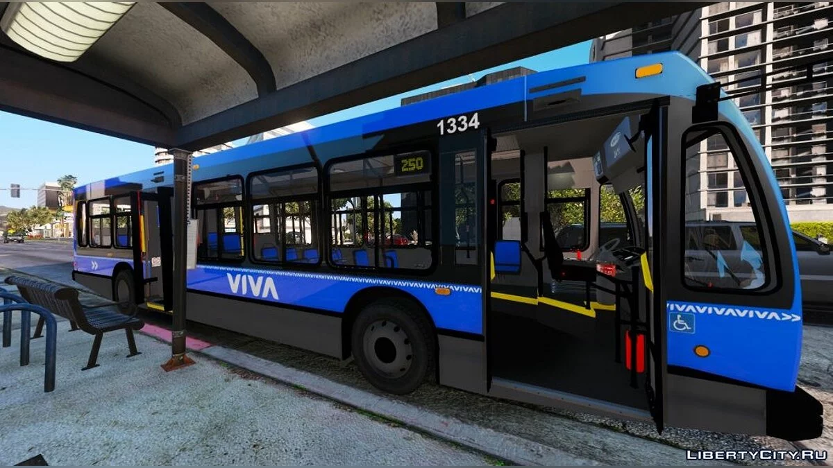 Transporte YRT Basado en LS 2da Generación Novabus LFS 1.0 / GTA 5