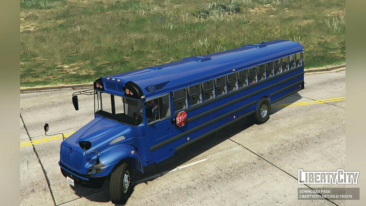 Школьные автобусы IC 2017 / GTA 5