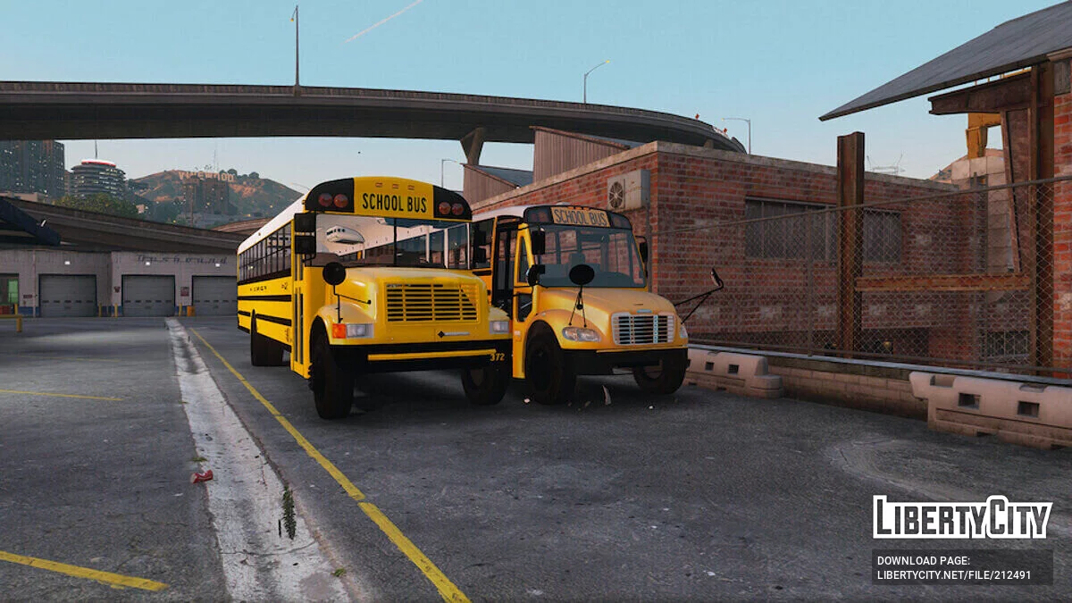1999 International 3800 School bus / GTA 5