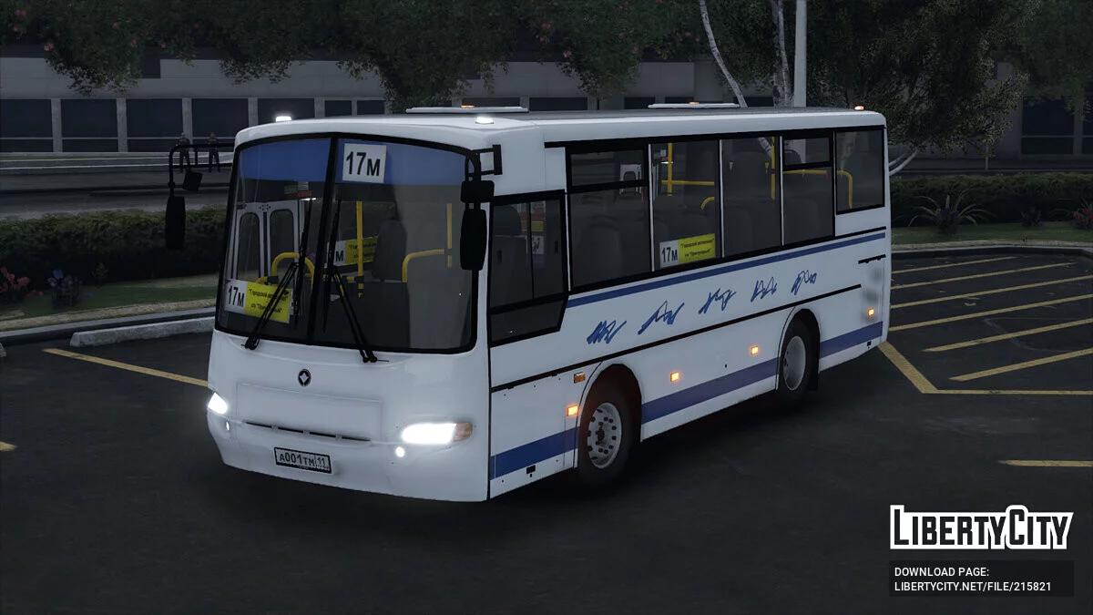 2001 PAZ 4230 Avrora v1.0 / GTA 5