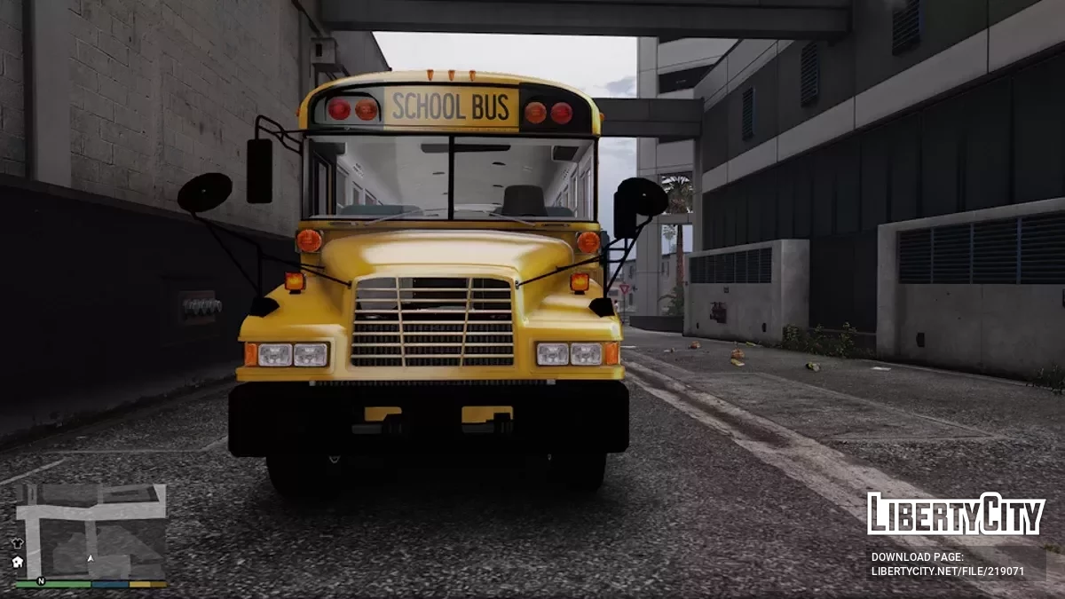 2005 Blue Bird Vision Addon ELS / GTA 5
