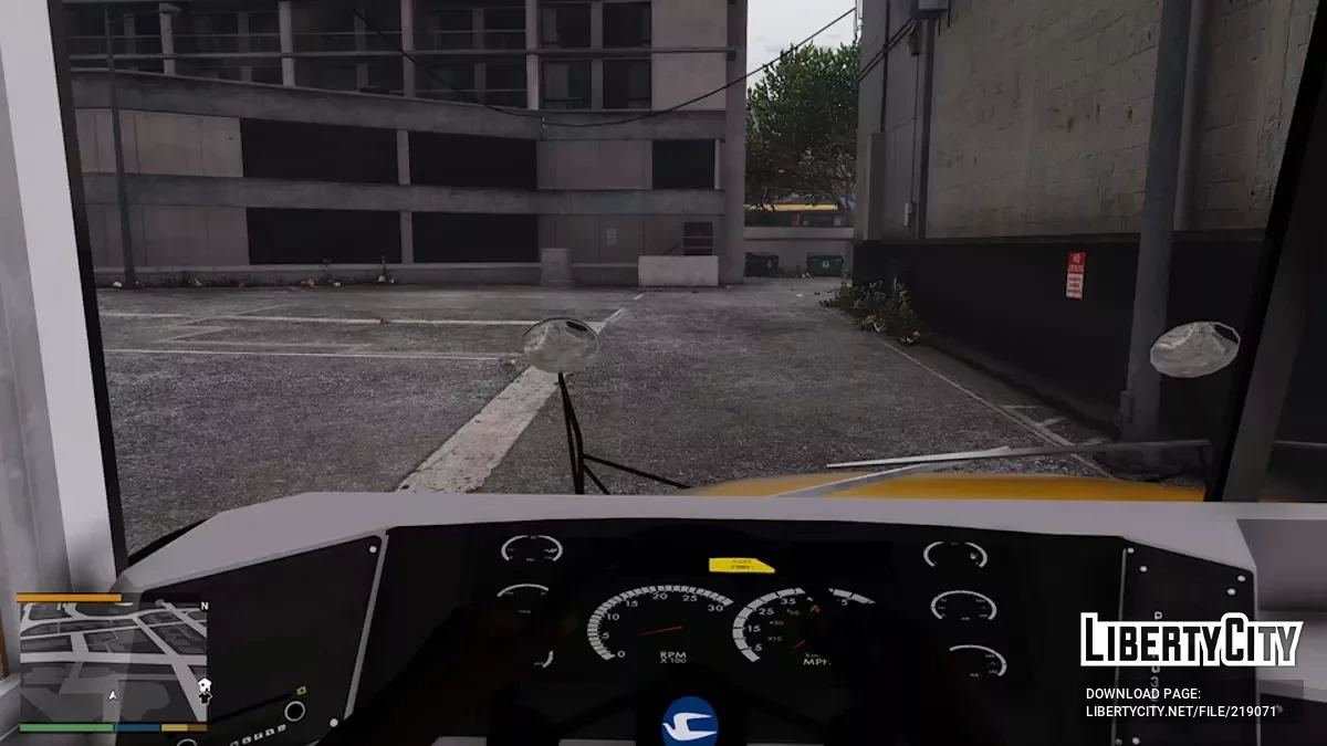 2005 Blue Bird Vision Addon ELS / GTA 5