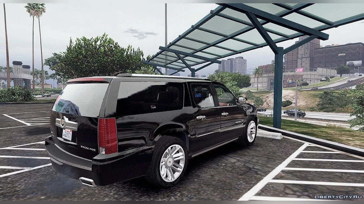 2012年凯迪拉克Escalade ESV GMT900 [附加/替换 | 动画] 1.0 / GTA 5