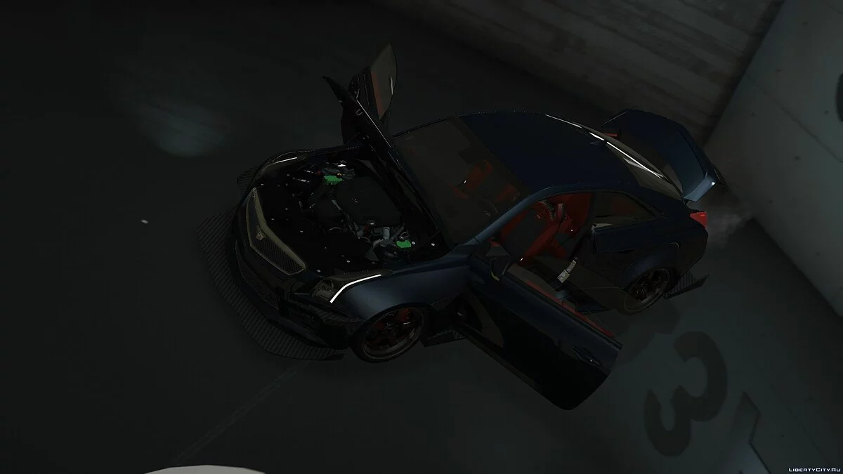 2016 Cadillac ATS-V Edição Forza [Add-On / OIV / Motor Animado / Livery] 1.0 / GTA 5