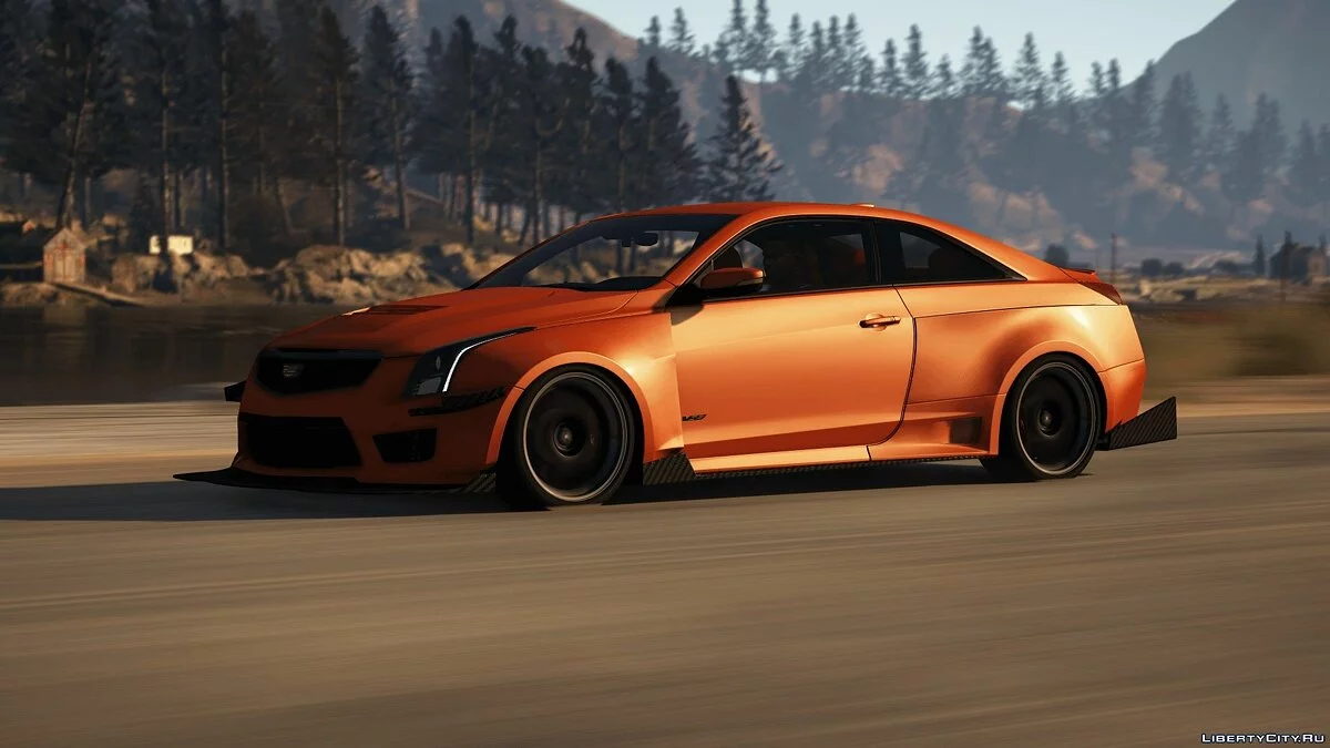 2016 Cadillac ATS-V Edição Forza [Add-On / OIV / Motor Animado / Livery] 1.0 / GTA 5